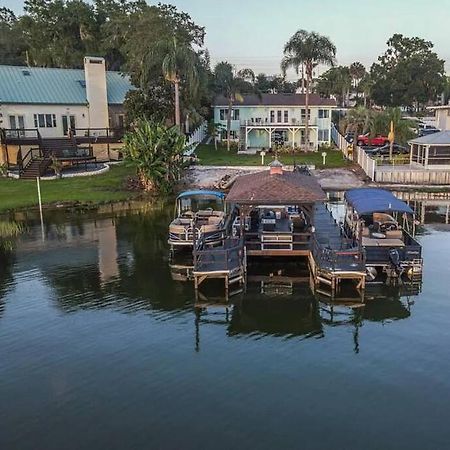 Lakefront Duplex With Pontoon Boat 2 Bedroom Home Mount Dora Bagian luar foto