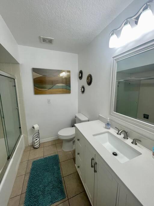 Lakefront Duplex With Pontoon Boat 2 Bedroom Home Mount Dora Bagian luar foto